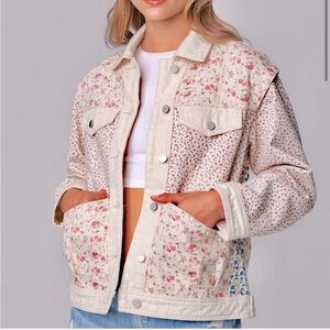 Blank NYC Full Bloom Tucker Jacket